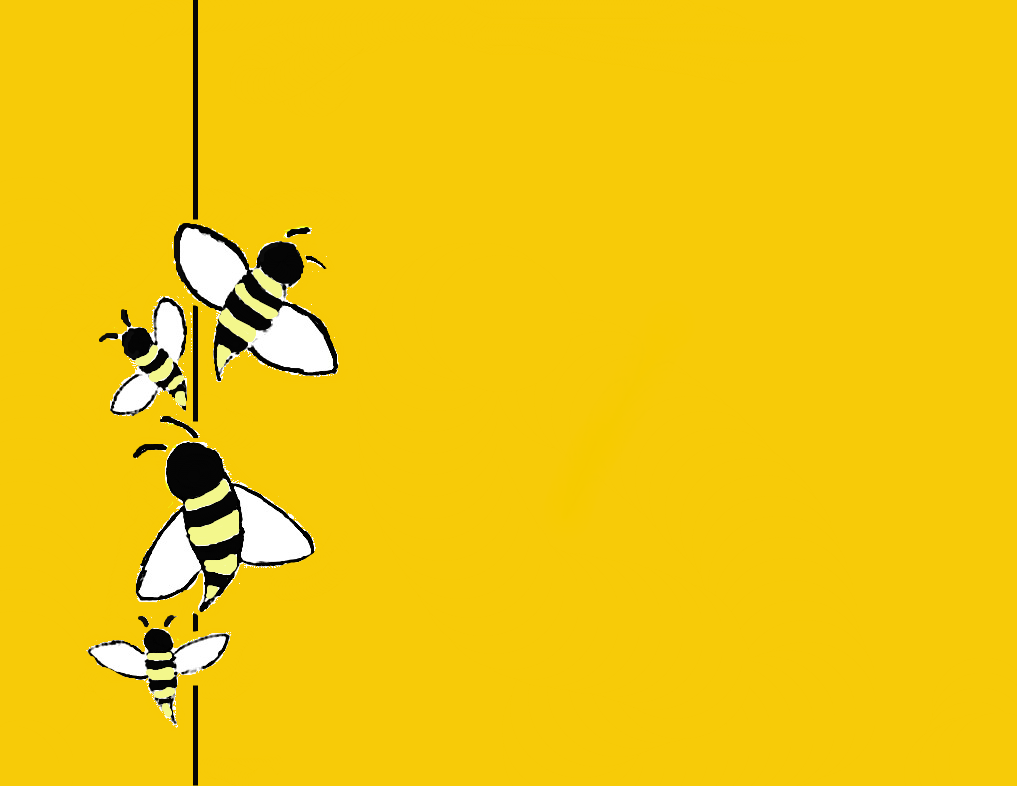 Bees flying around  Cute patterns wallpaper Iphone background wallpaper  Cute wallpapers