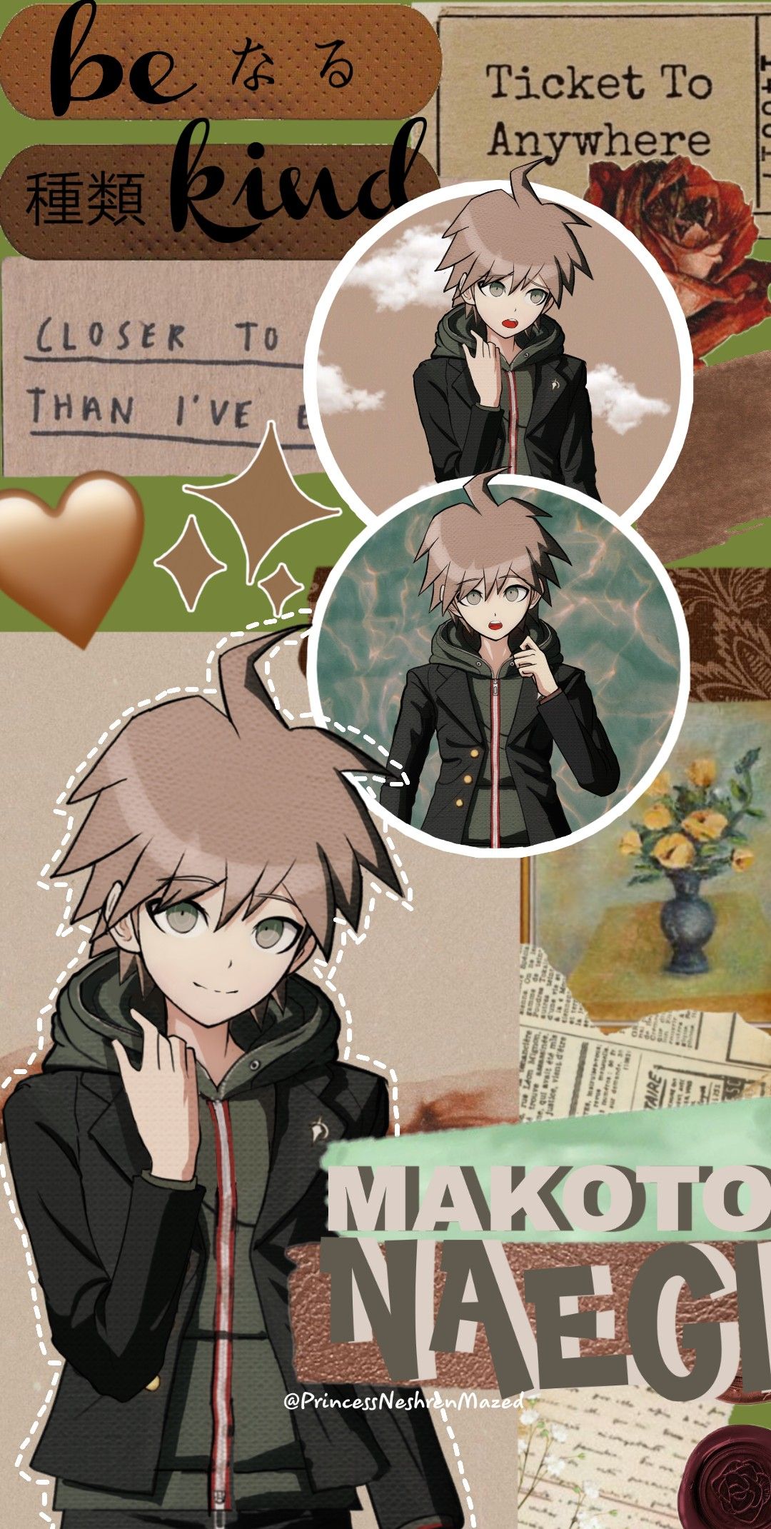 Makoto Naegi Wallpaper Anime Background