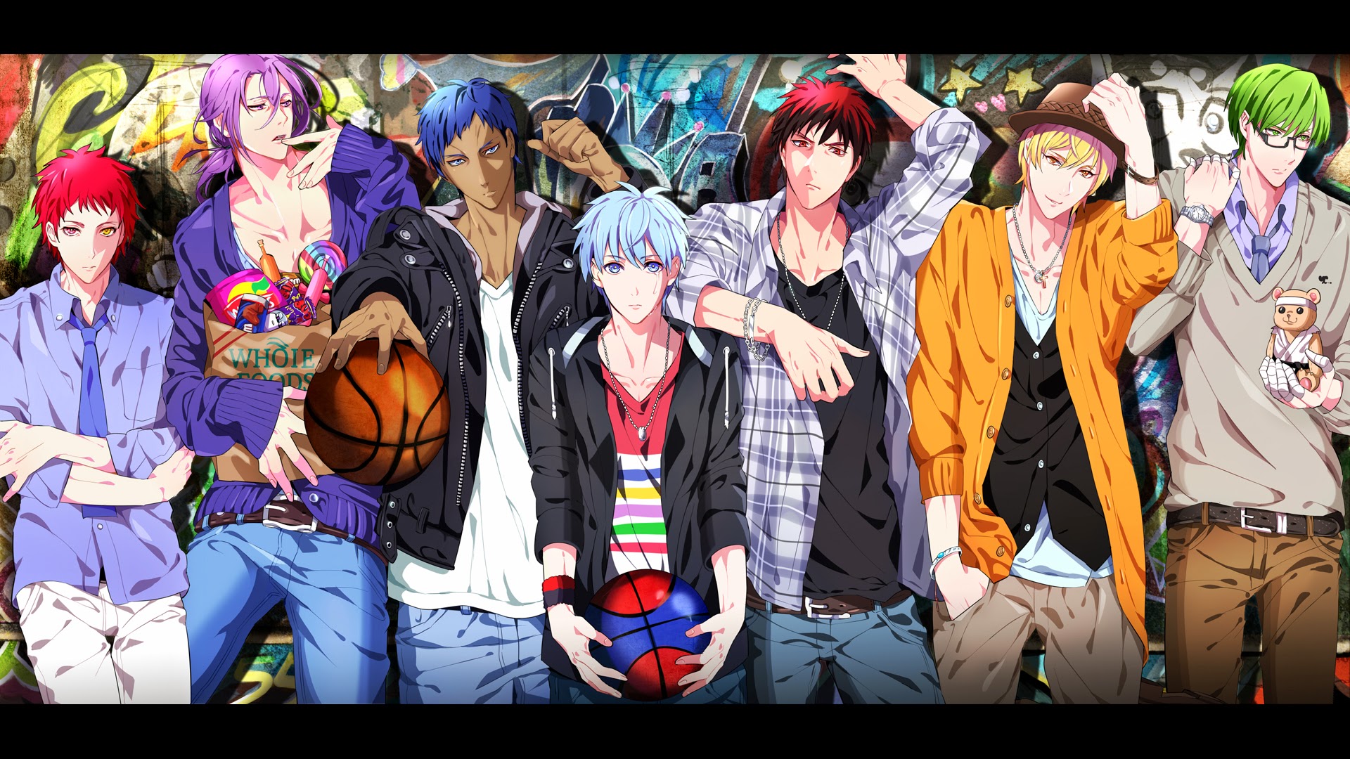 Kuroko S Basketball No Basuke Anime HD Wallpaper