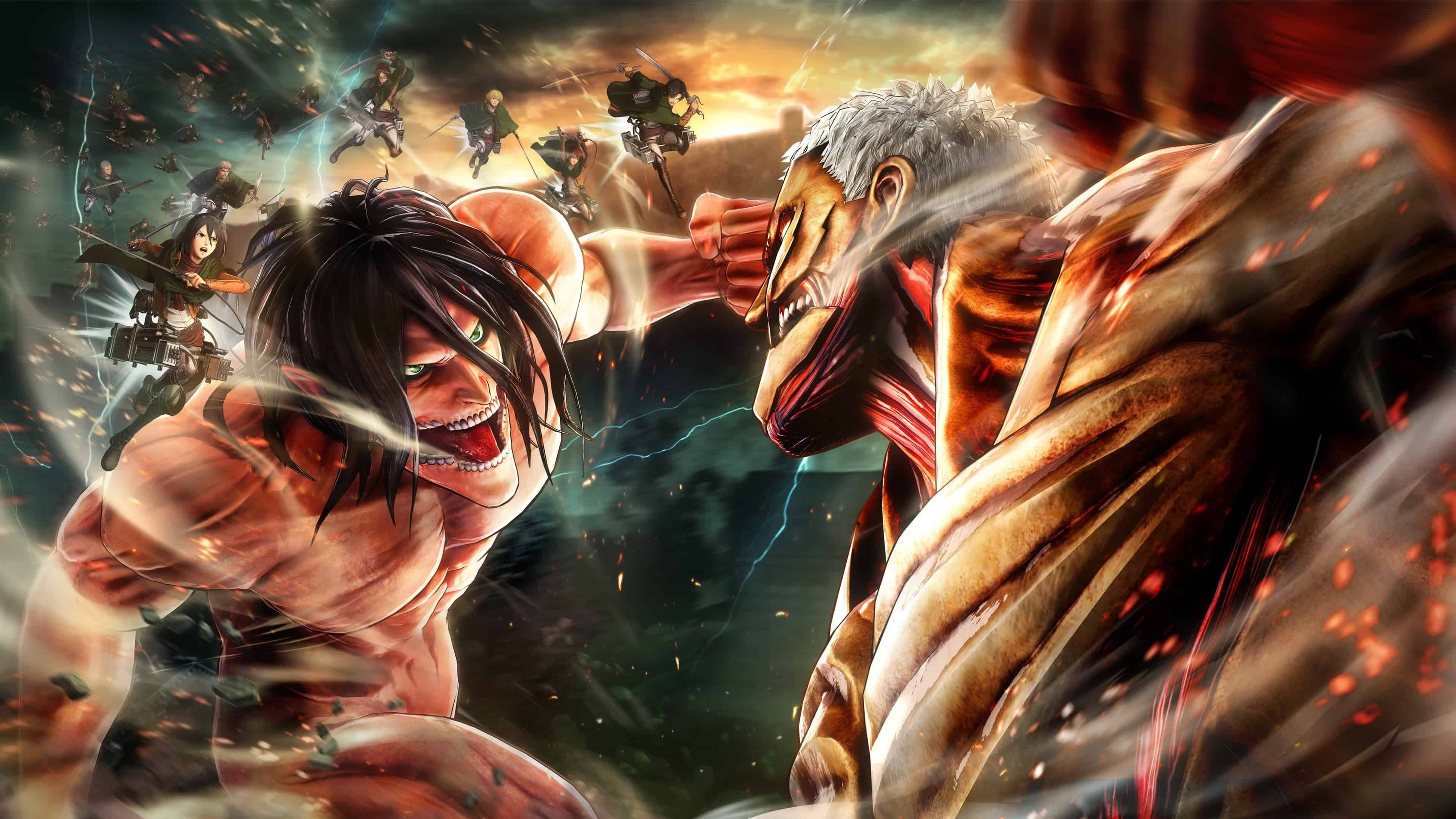 Attack On Titans 4k Wallpaper