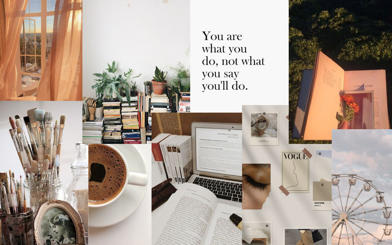 Aesthetic Collage Wallpaper