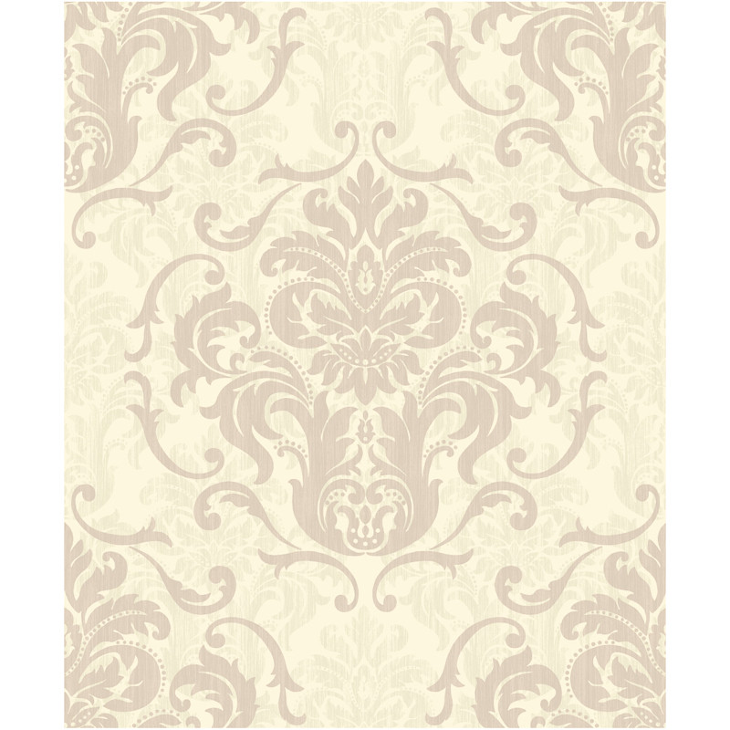 Diy Wallpaper Clearance Interiors Chelsea Taupe Cream Damask
