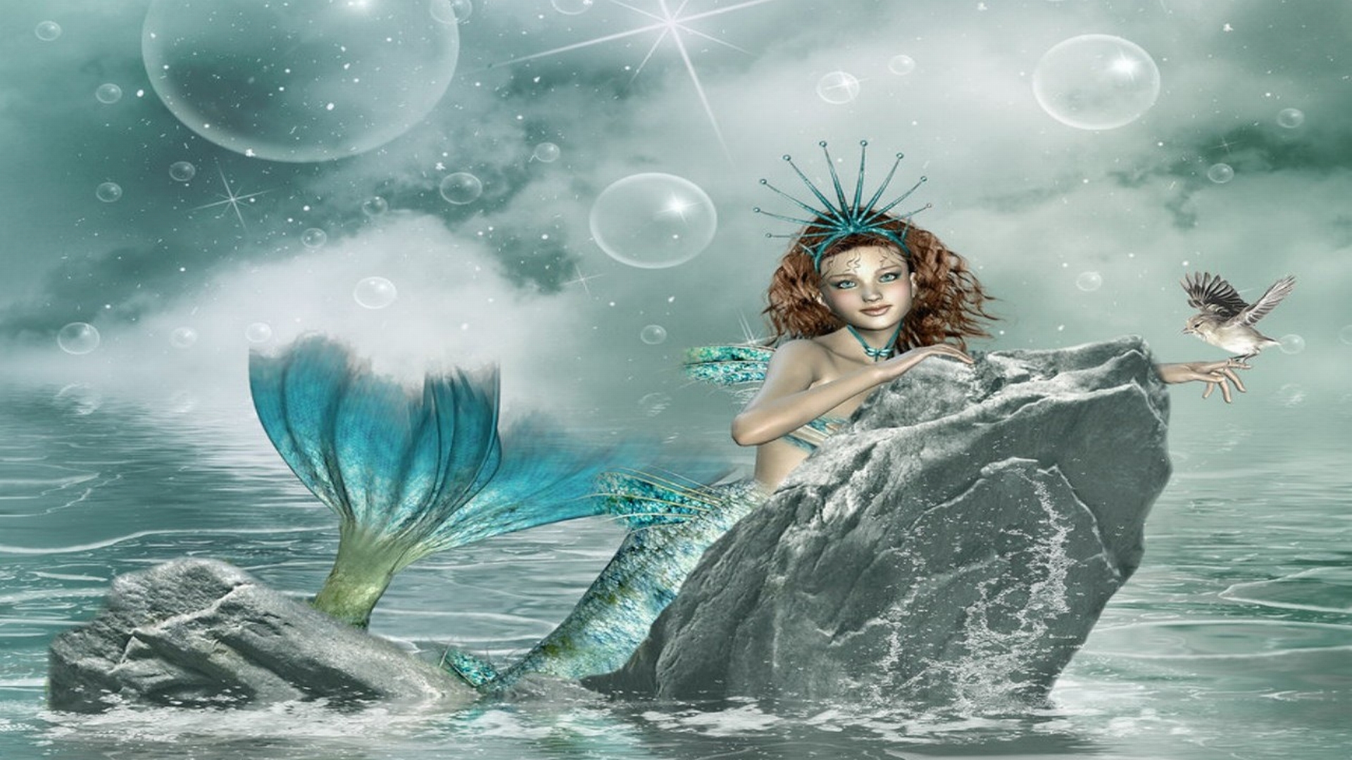 Mermaid Desktop Wallpaper Weddingdressin