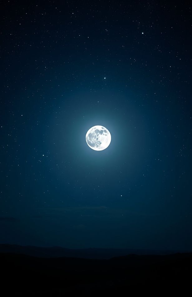 Stars And Moon Wallpaper