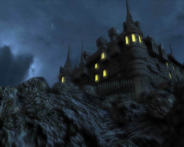3d Castle Screensaver Haunted