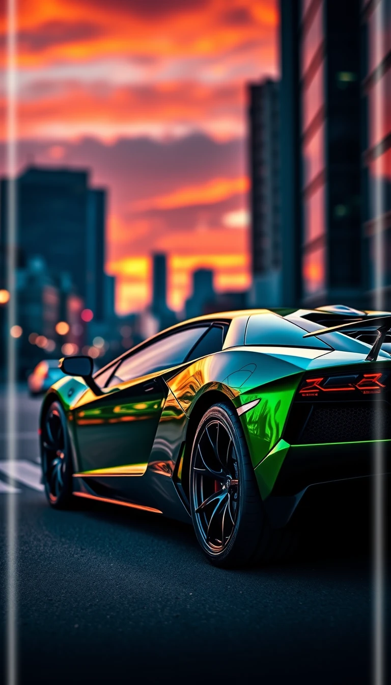 Lamborghini Aventador Phone Wallpaper