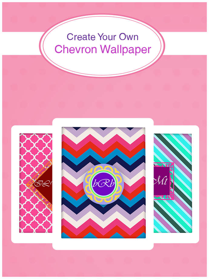 Lots of combinations of Monogrammed Wallpapersfrom themes like