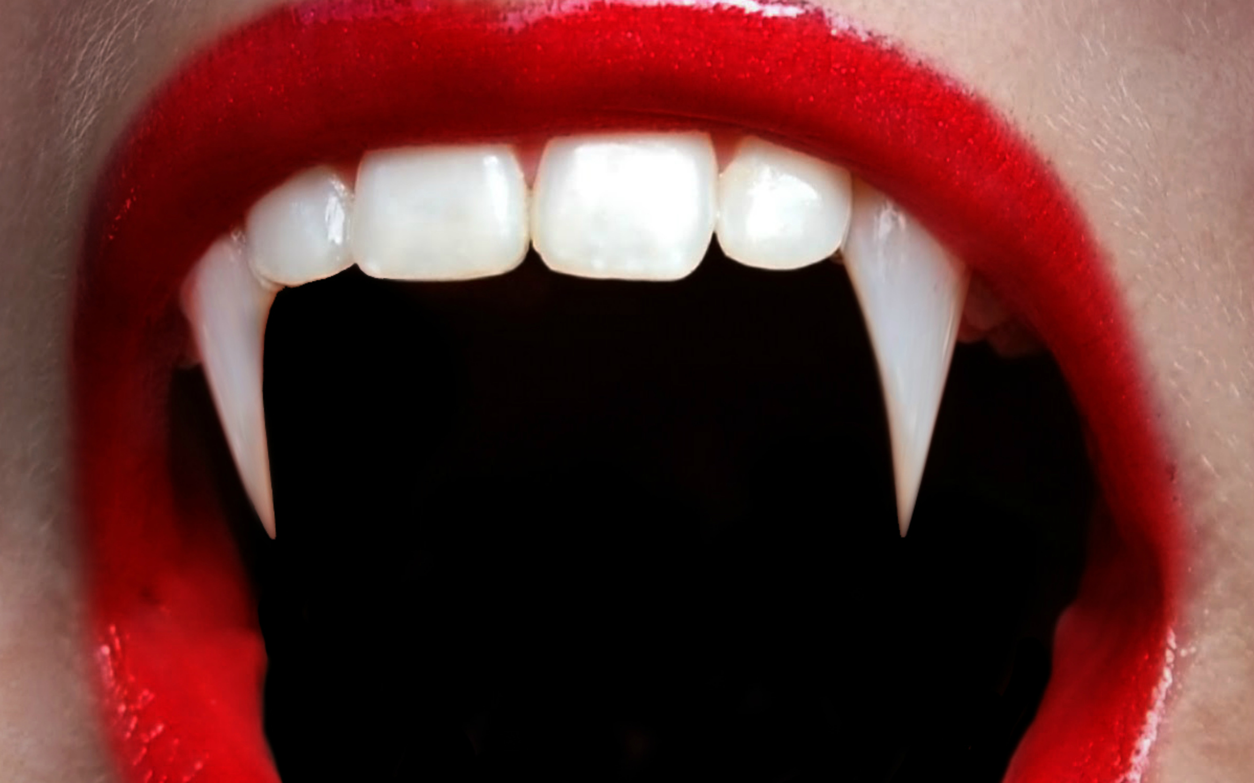 Vampire Teeth Wallpaper