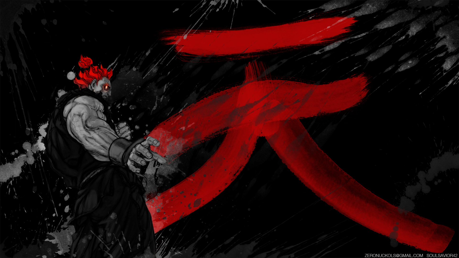 Street Fighter Akuma Wallpapers Phone with HD Wallpaper