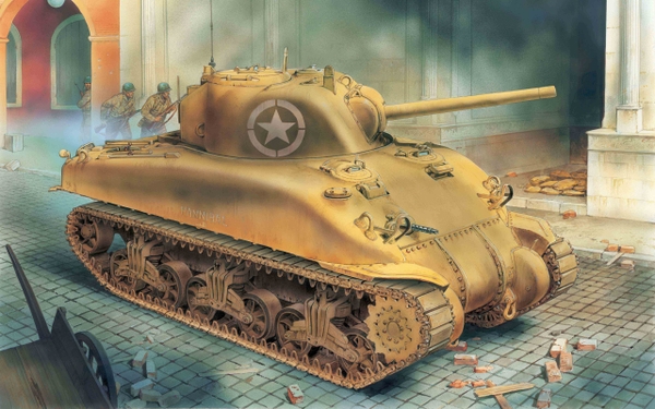 Tanks M4 Sherman Description War Military Wallpaper Pictures