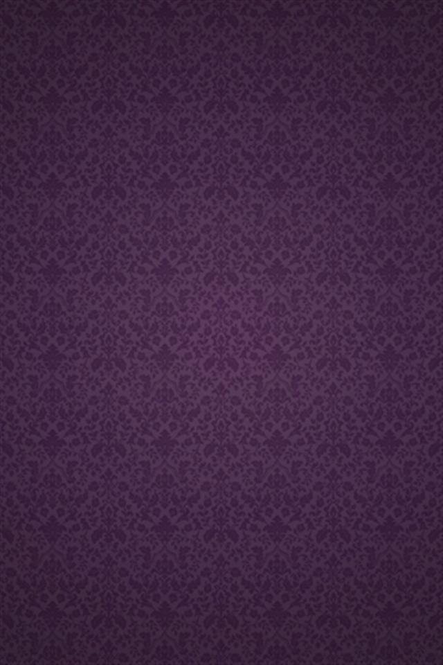 Purple Victorian Pattern Background iPhone Wallpaper S