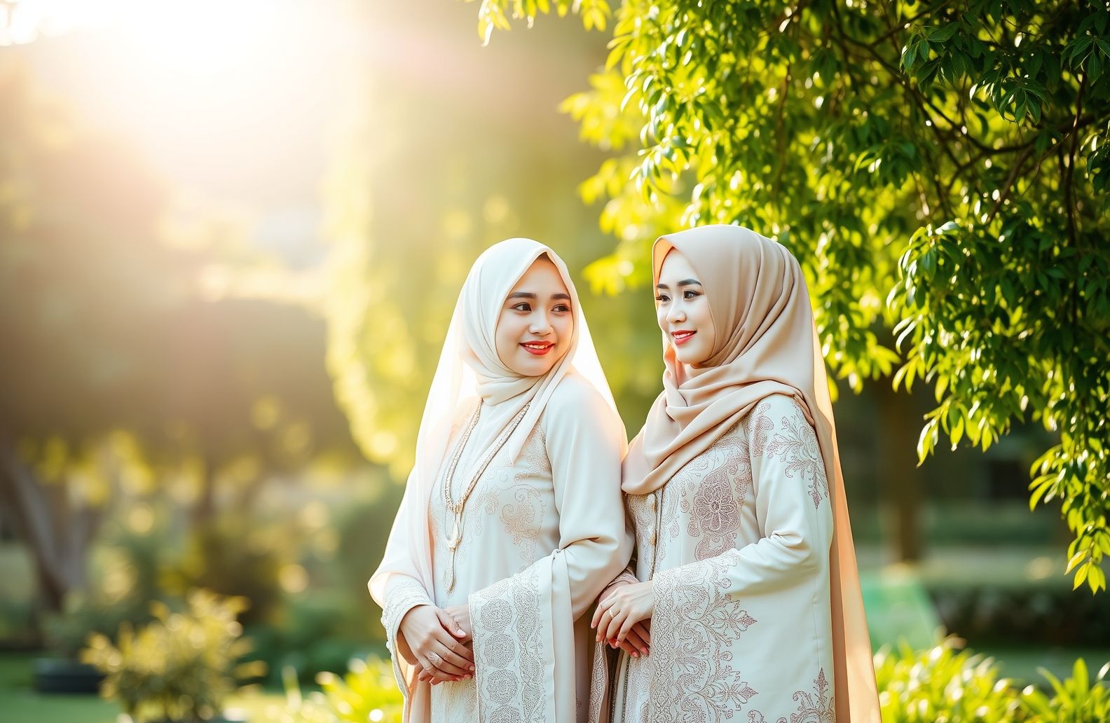 Islamic Couple Wallpaper Models