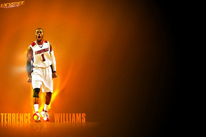 Williams Louisville Cardinals Widescreen Basketball Wallpaper