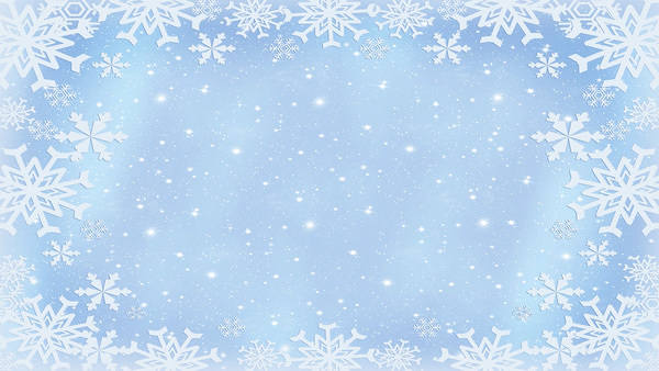 Gallery Background Snowflake Snowy Back