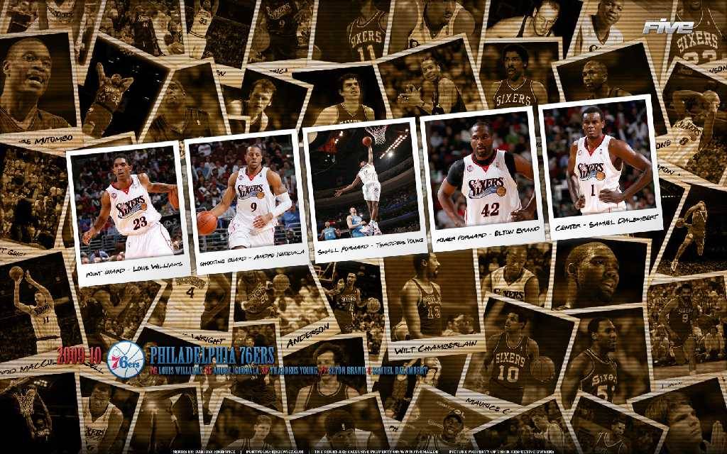Philadelphia 76ers Widescreen Wallpaper