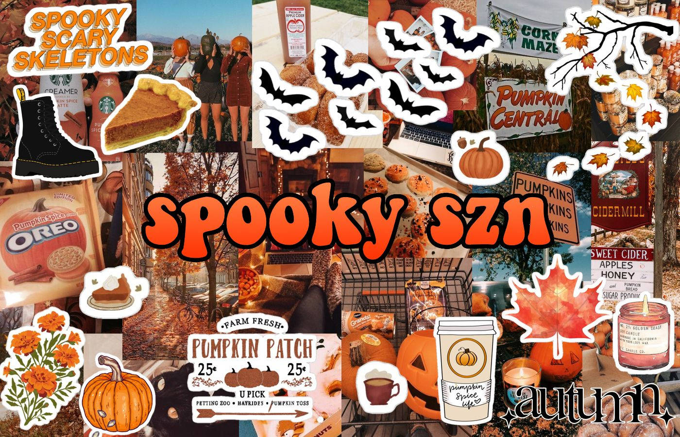 Aesthetic Halloween Laptop Wallpaper
