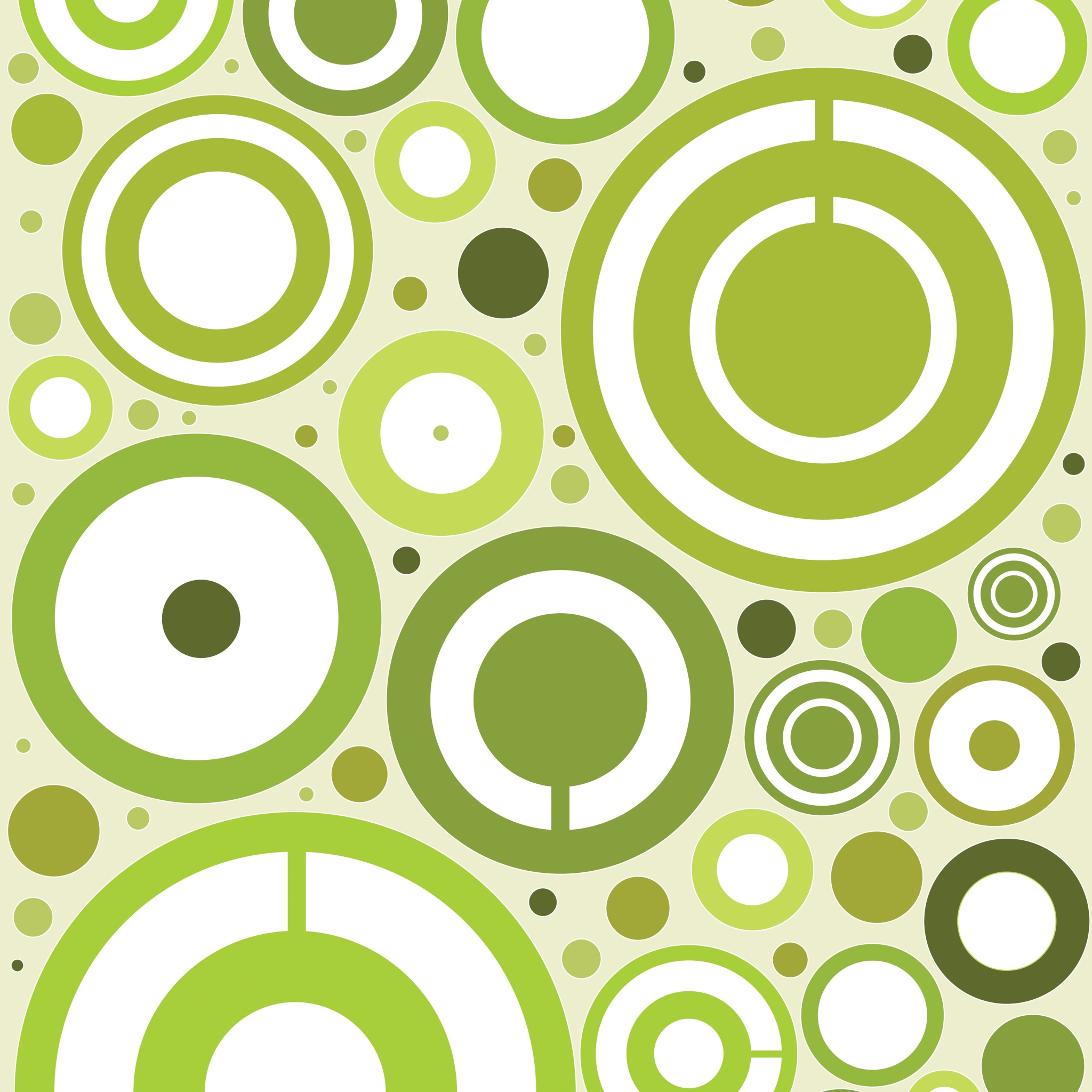 iPad Wallpaper Abstract Circles Air