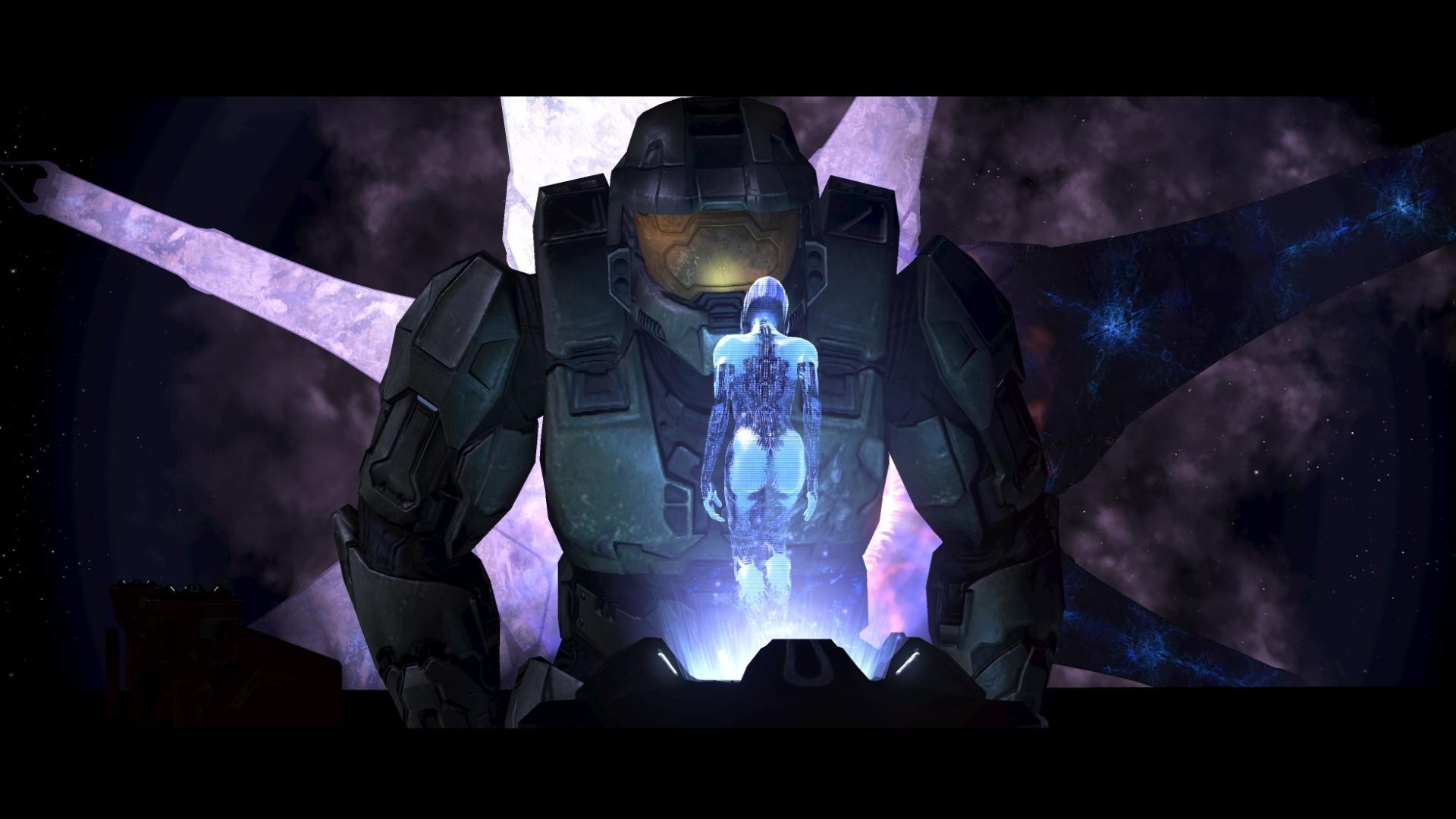 Cortana Master Chief Halo Wallpaper HD