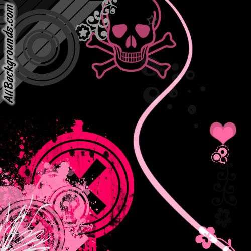 Emo Girl Backgrounds   Twitter Myspace Backgrounds 500x500