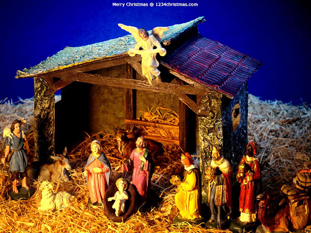 Scene Nativity Pictures Scenes Wallpaper