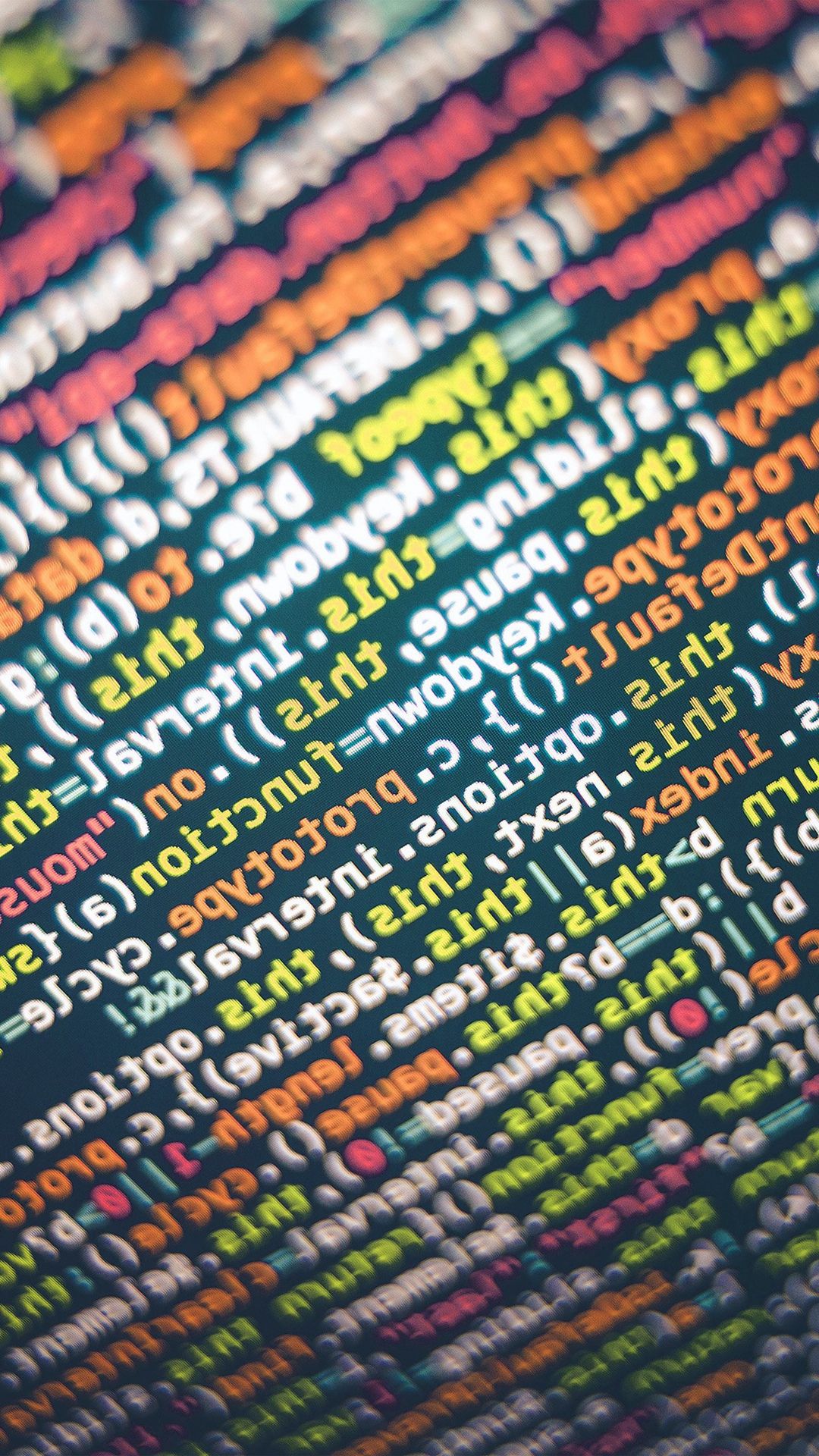 Code Screen It Pattern iPhone Wallpaper