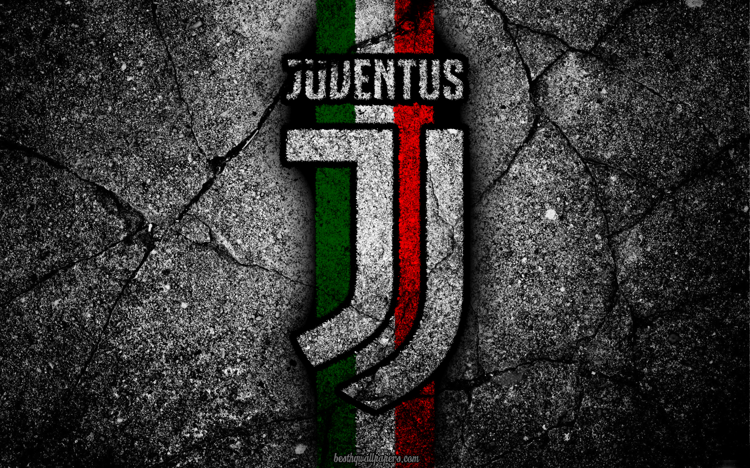 Wallpaper Juventus Stone Texture New Logo