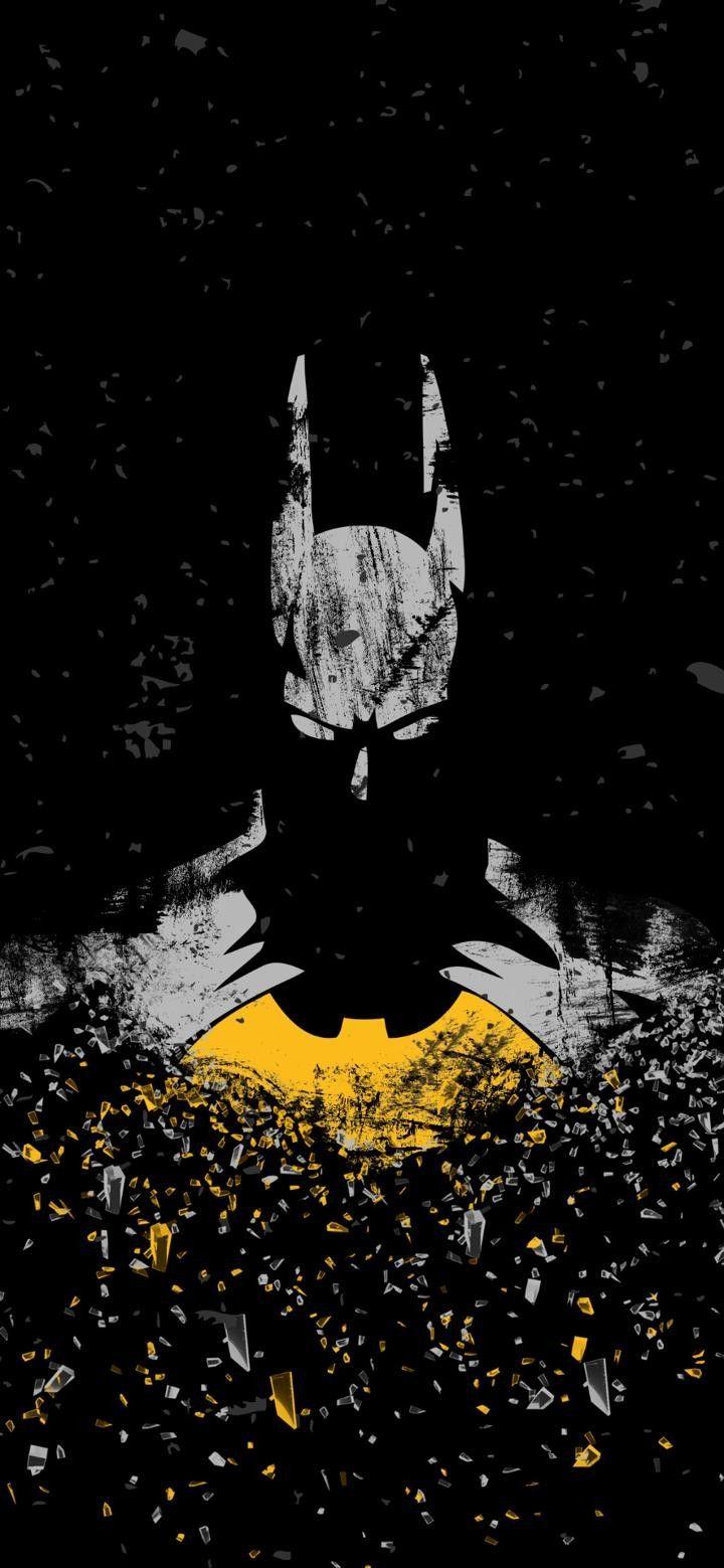 Batman 4k Amoled Wallpaper Dc Ics Poster