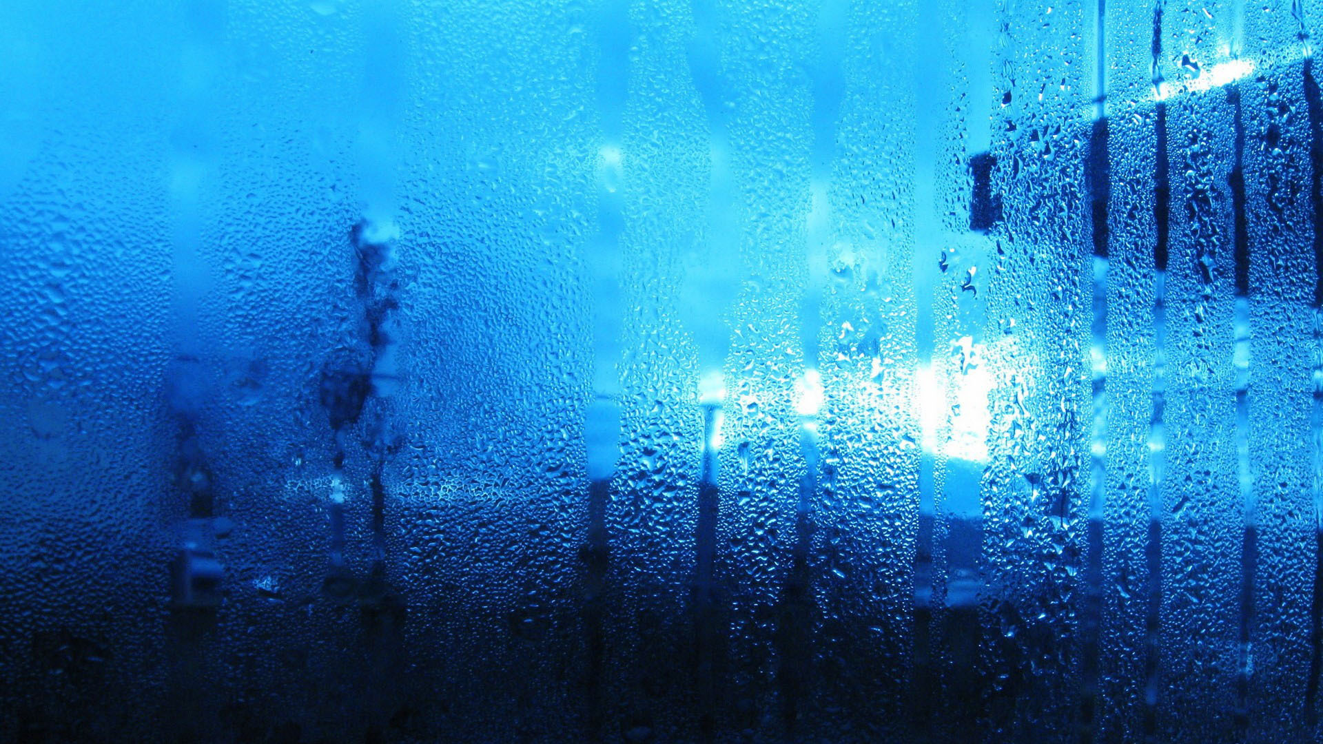 Wallpaper Glass Steam Stains Moisture Drops Water HD