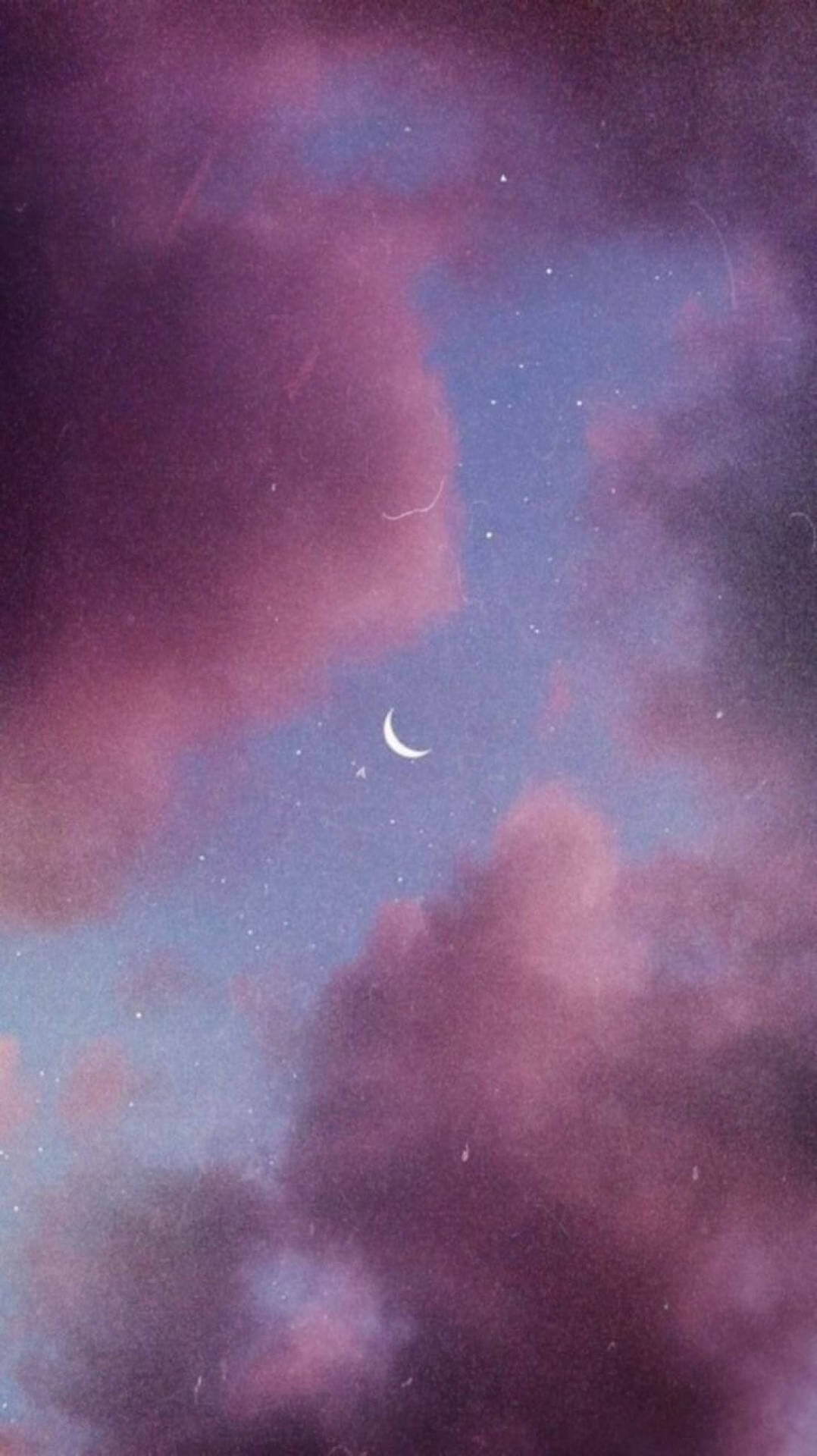 Moon And Stars Wallpaper
