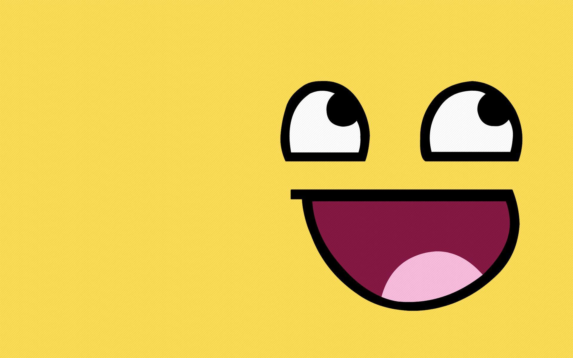Awesome Smiley Face Wallpaper