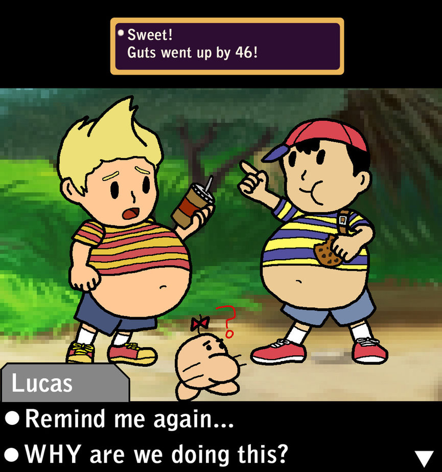 Request More Guts for Ness and Lucas by Mothman64 on