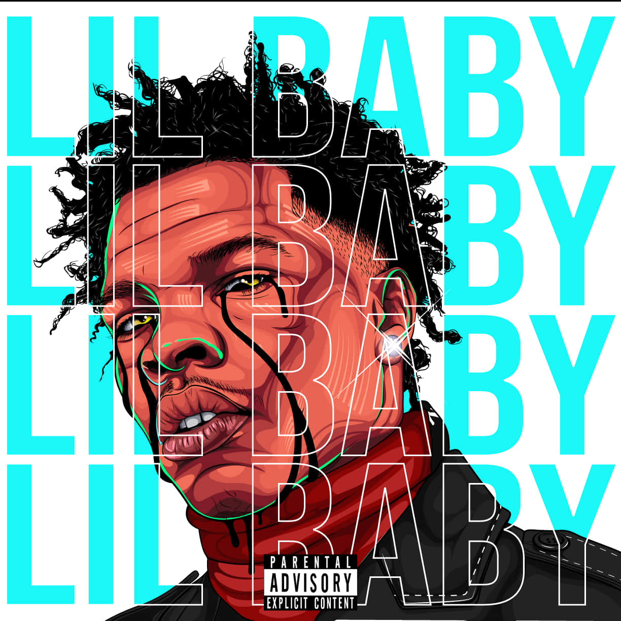 Lil Baby Cartoon Wallpaper