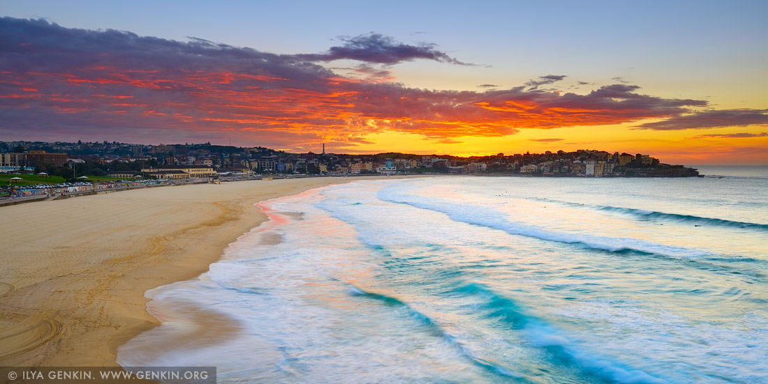 Amazing Sunrise Above Bondi Beach Print Photos Fine Art