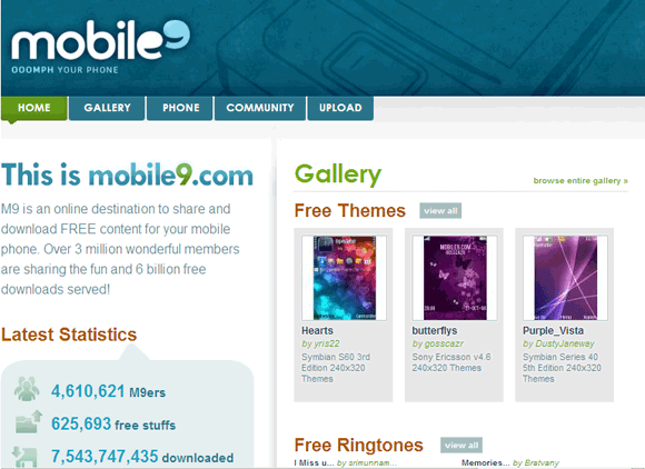Websites For Mobile Phone Ringtones Other S