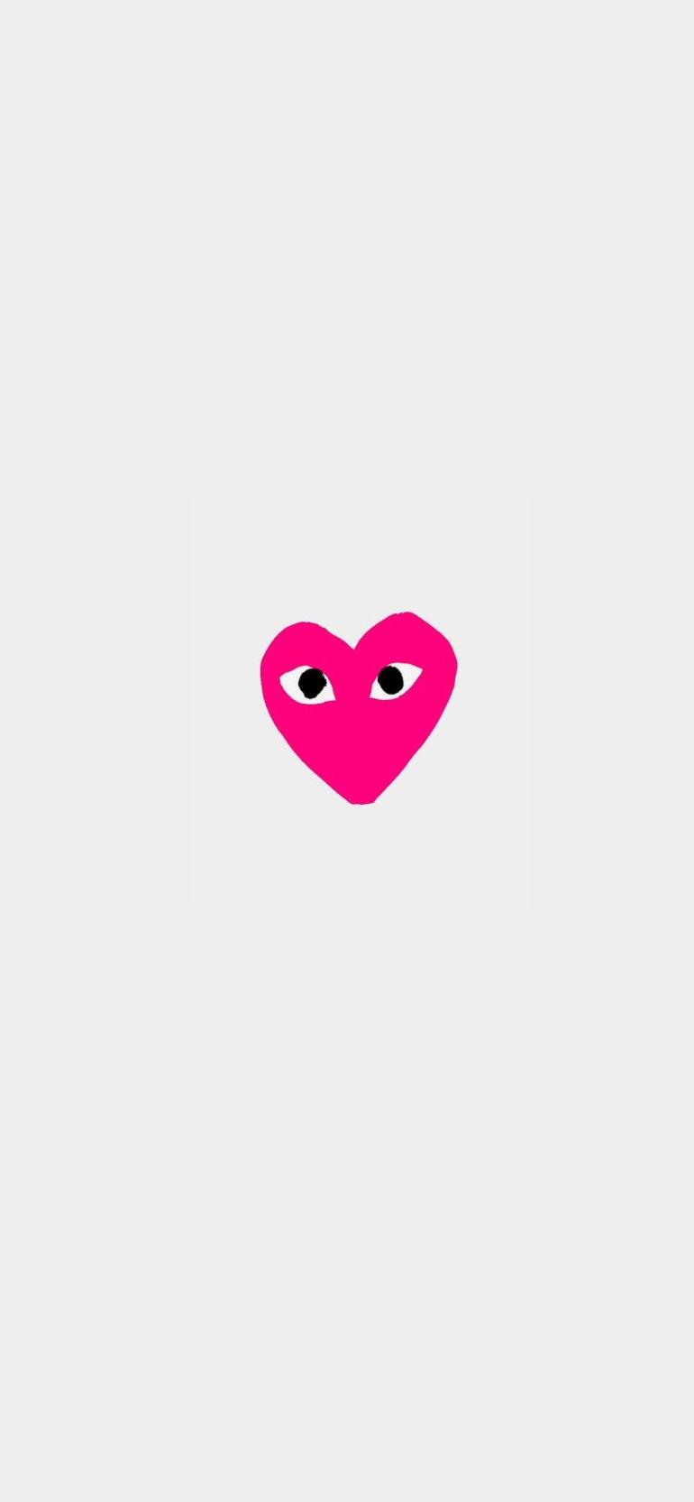 Pink Heart Valentine S Day Wallpaper Idea iPhone
