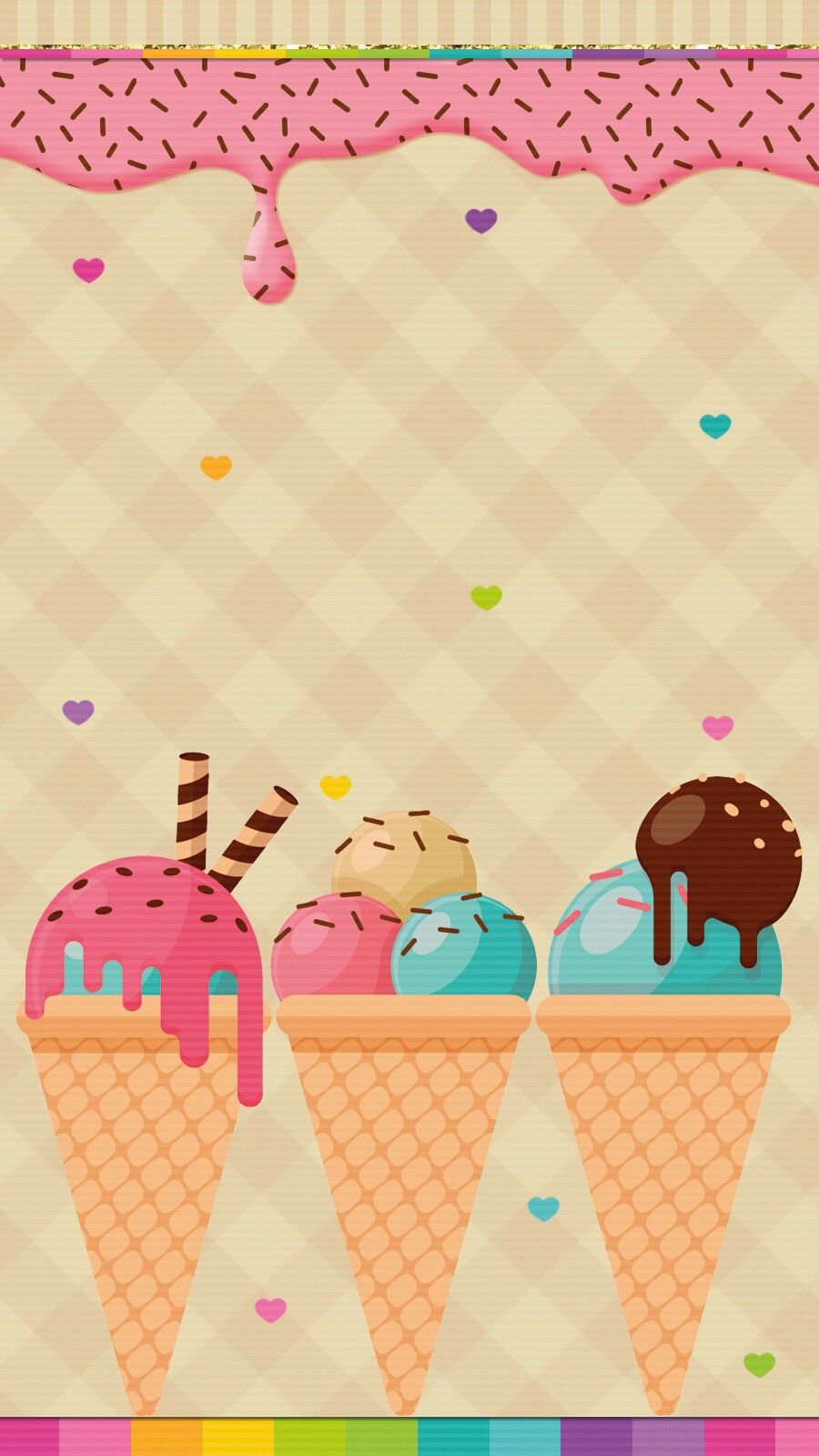 100 Cute Ice Cream Wallpapers  Wallpaperscom