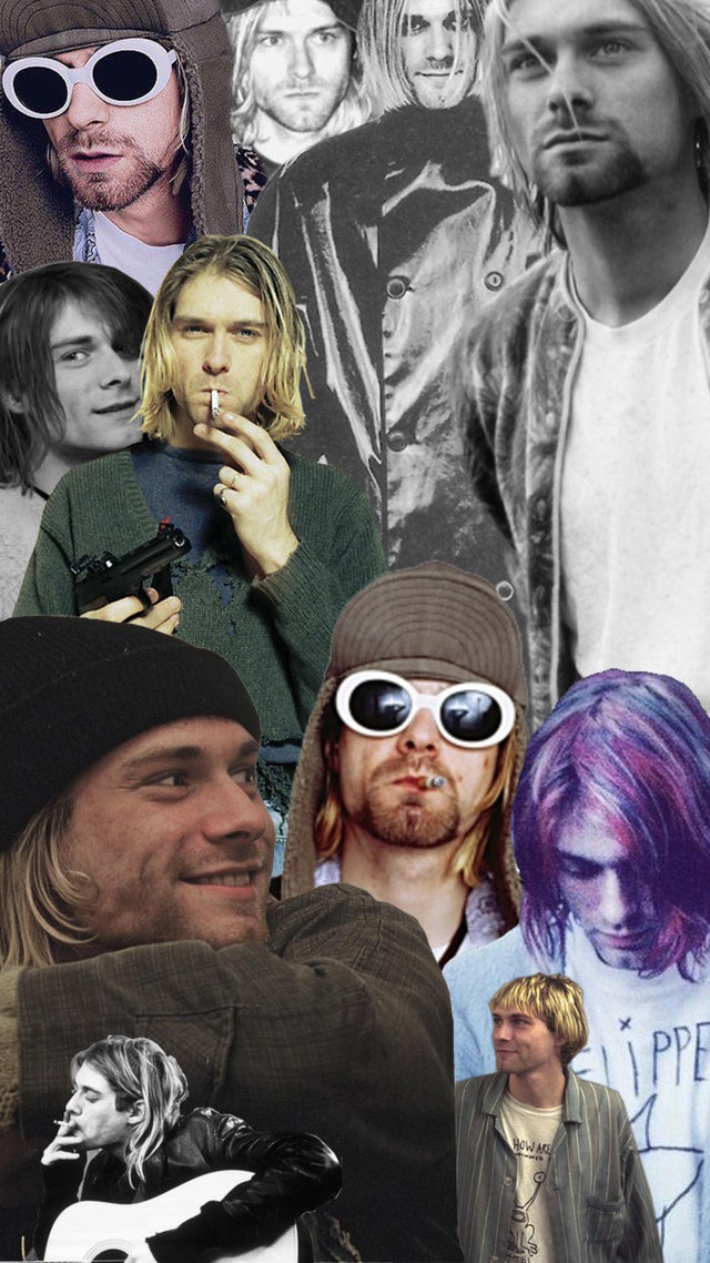 Kurt cobain wallpaper for mobile devices made by me On 2K