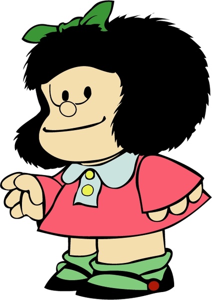 Mafalda Vector In Encapsulated Postscript Eps