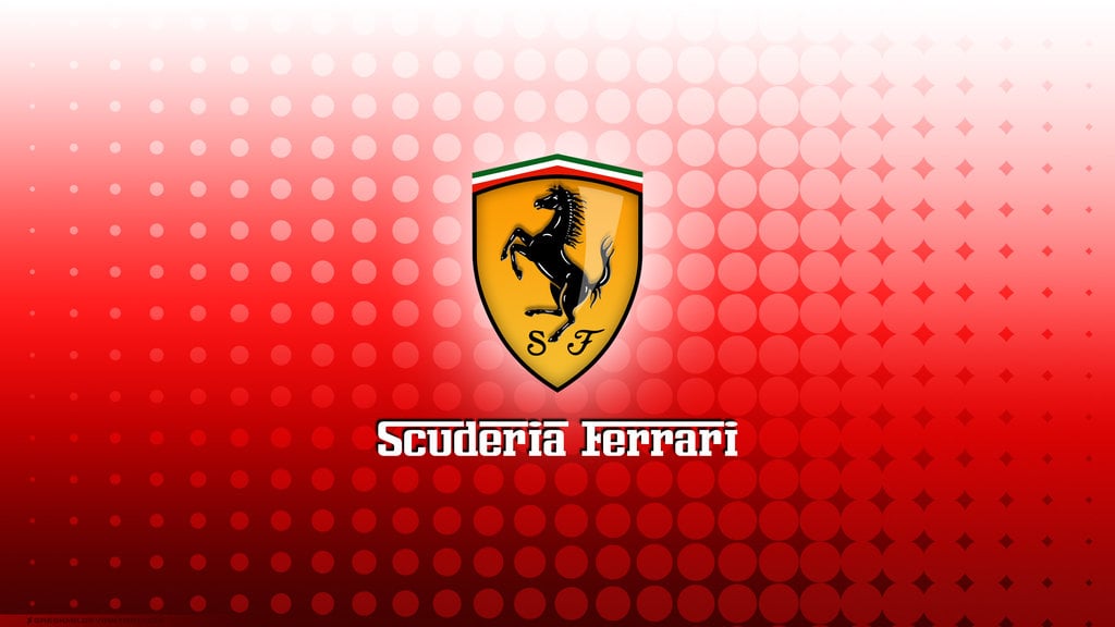 Ferrari Logo Wallpaper by GregKmk on