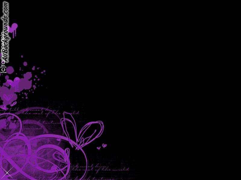 Purple Black Background Myspace