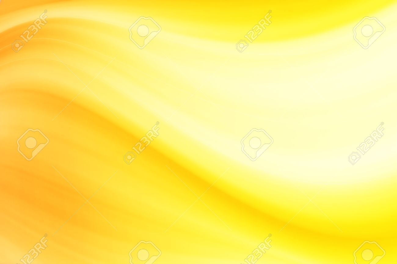 Abstract Curve Background Yellow Color Stock Photo Picture And