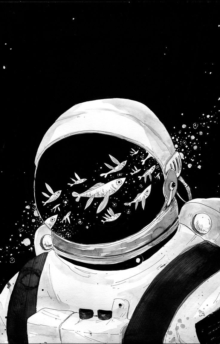 Astronaut Aesthetic Wallpaper Top
