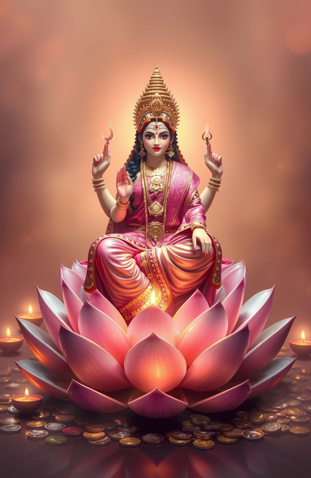 God Lakshmi Wallpaper