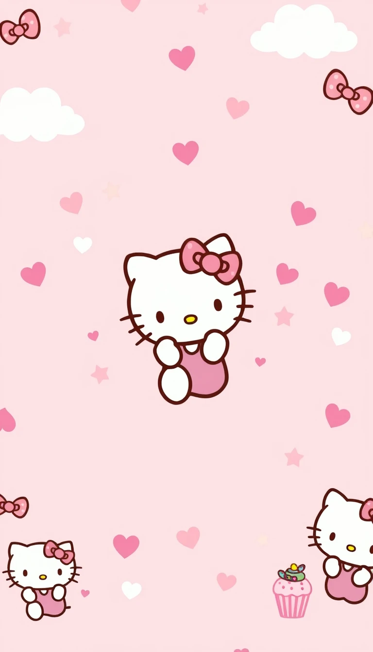 Hello Kitty Wallpaper Pink