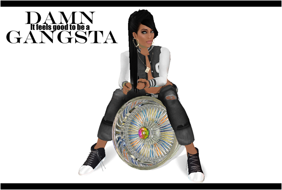 Gangsta Girl Wallpapers Gangsta Girl by Lilmznana1 566x381