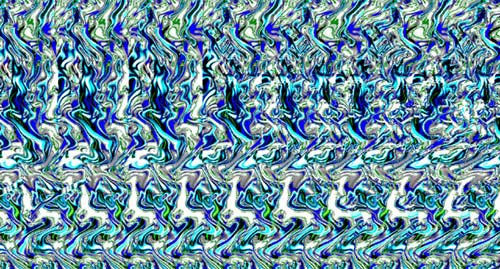 Magic Eye 3d Christmas Scene Pictures To Like Or Share On