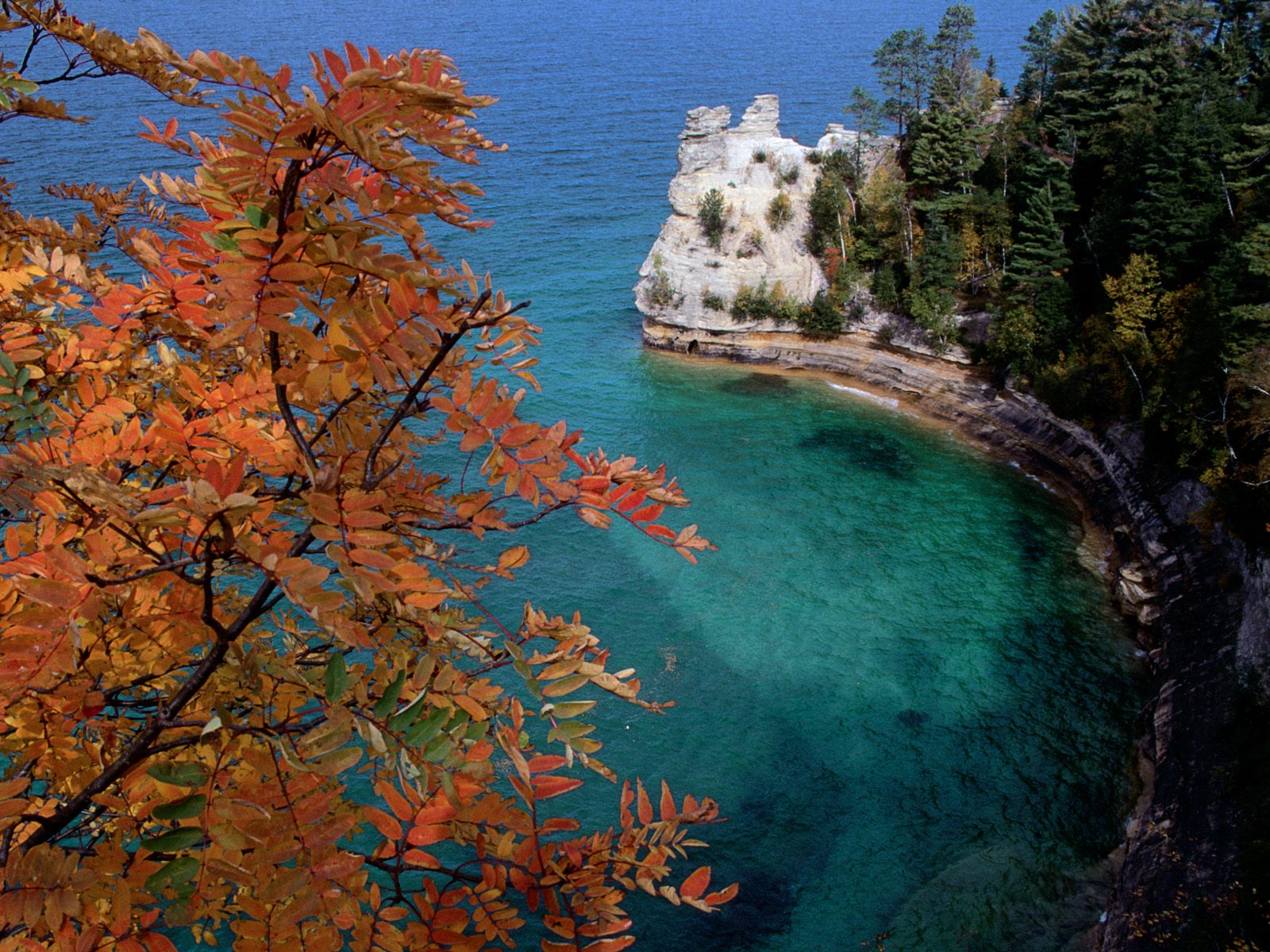 Pictured Rocks National Lakeshore Lake Superior Michigan