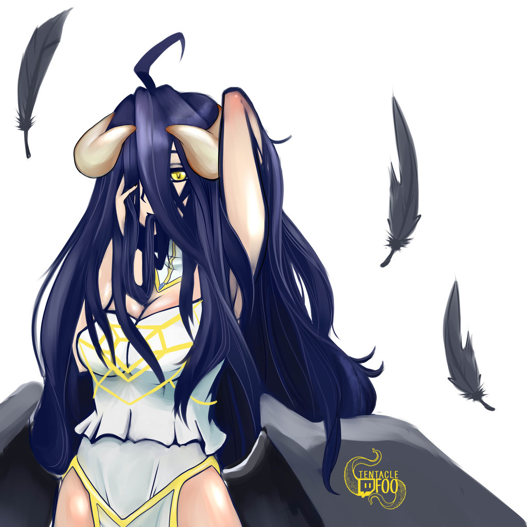 Albedo Overlord Fanart By Tentaclef00