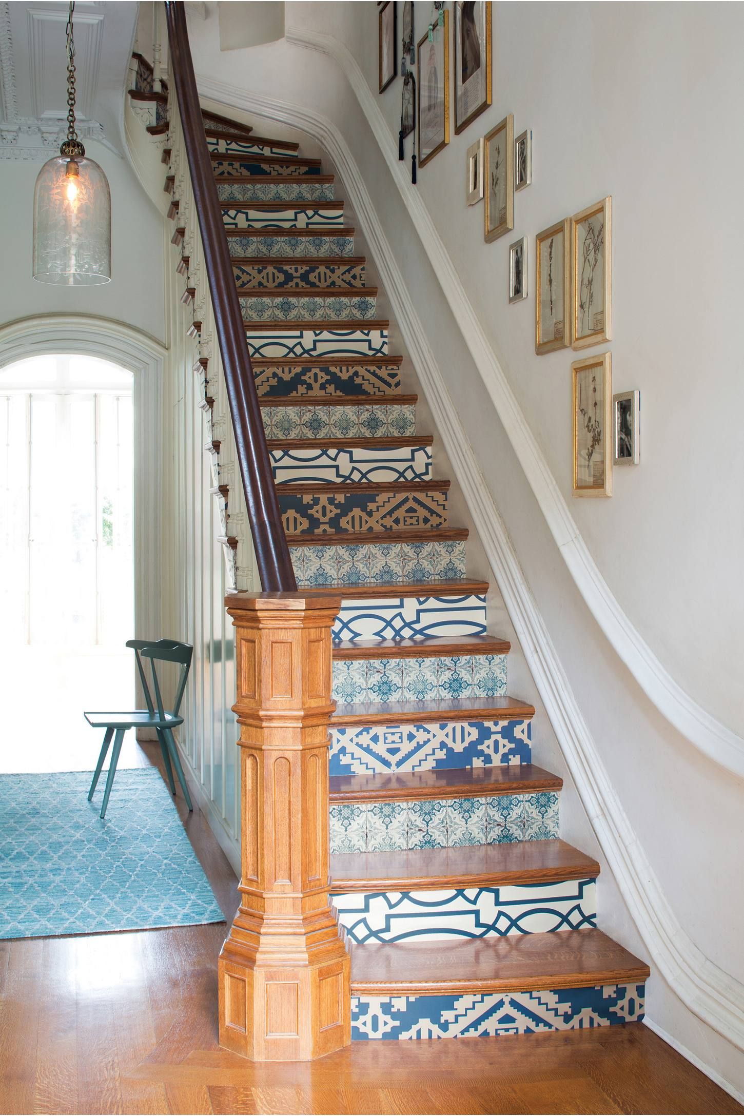 Guadala Wallpaper Tiled Staircase Stairs