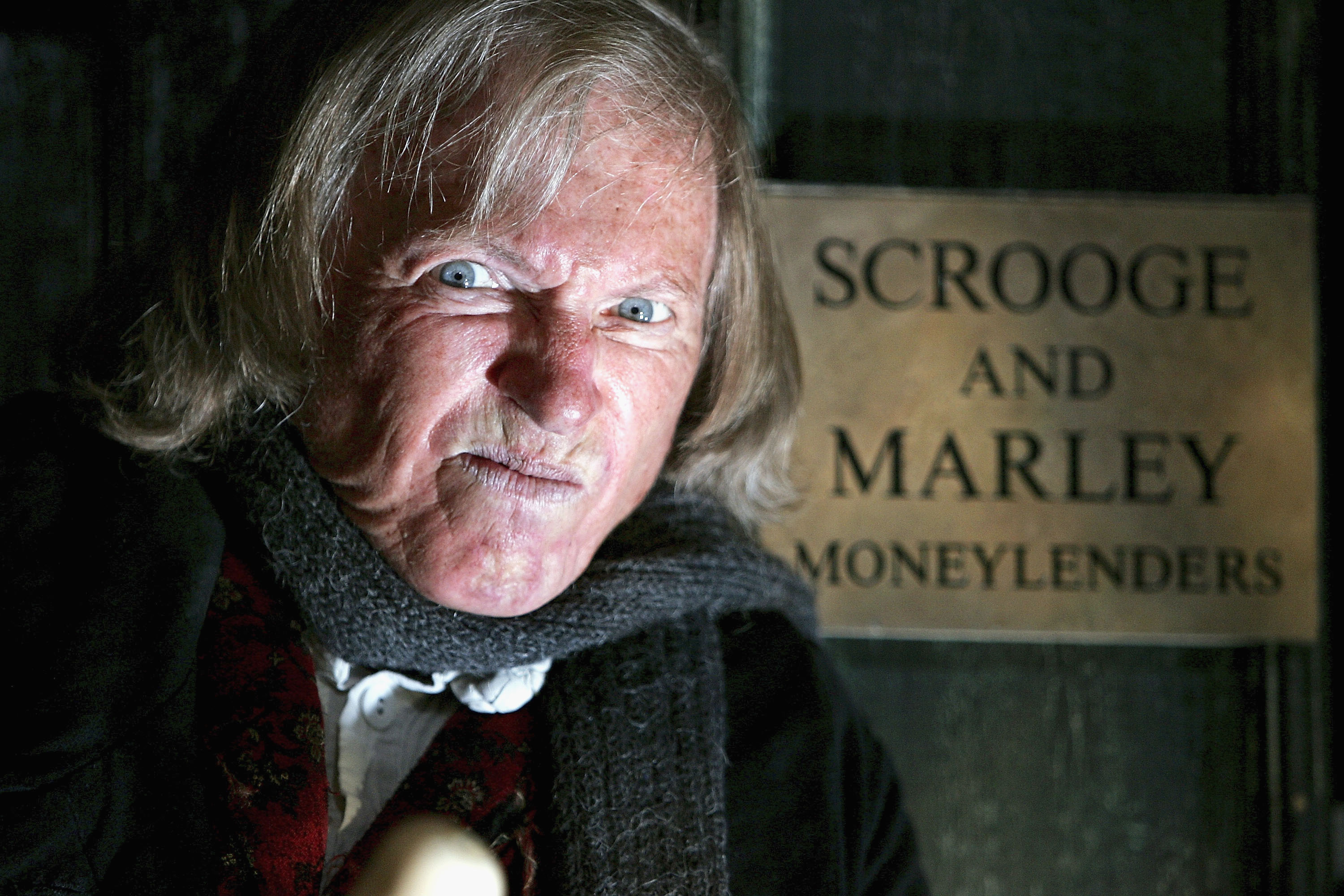 Movies Scrooge Face And Marley HD Wallpaper